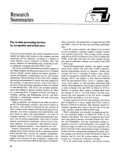 Pay in data processing services by occupation and urban area,Future of collective bargaining probed in ILO report
