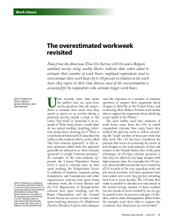 The overestimated workweek revisited