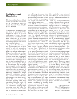 The Big Screen and Globalization