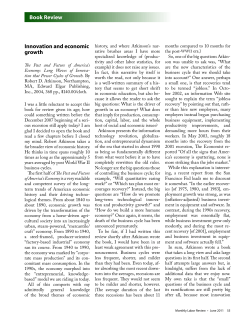 Innovation and economic growth