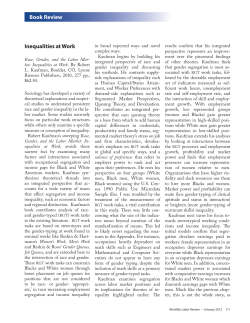 Inequalities at Work
