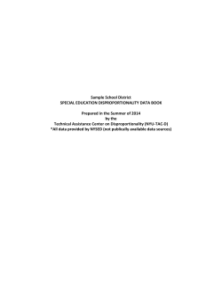 School or District Level Data Book