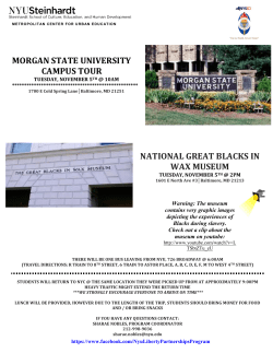 See Attached Flyer