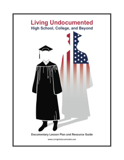 Living Undocumented Lesson Resource Guide
