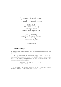 Lecture Note of Shah