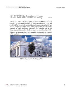 PDF Version of BLS 125th Anniversary