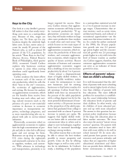 Keys to the City, Effects of parents education on child s schooling