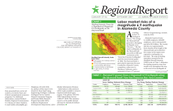 Labor Market Risks Of 6.9 Magnitude Earthquake In Alameda County (PDF)