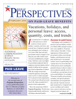 Program Perspectives On Paid Sick Leave (PDF)