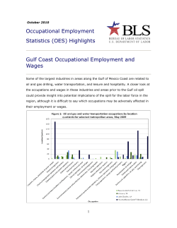 Gulf Coast Occupational Employment And Wages (PDF)