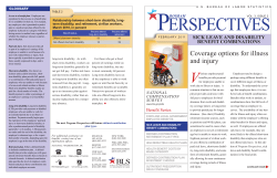Program Perspectives On Sick Leave And Disability Benefit Combinations (PDF)