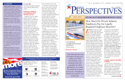 Program Perspectives On Legally Required Benefit Costs (PDF)