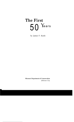 01. The First 50 Years: Foreword and Table of Contents