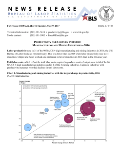PDF version of Productivity and Costs by Industry: Manufacturing Industries