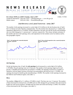 PDF version of Job Openings and Labor Turnover Survey