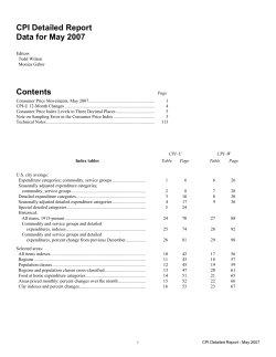 May 2007 (text and tables)