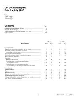 July 2007 (text and tables, including first half 2007 semiannual average indexes)