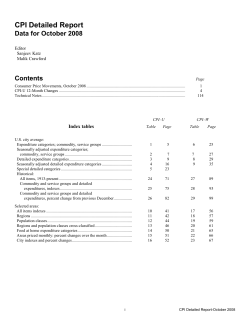 October 2008 (text and tables)