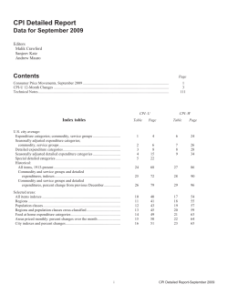 September 2009 (text and tables)