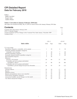 February 2010 (text and tables)