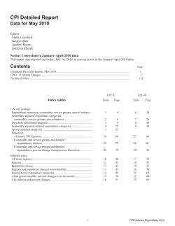 May 2010 (text and tables)