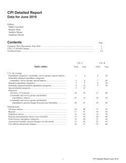 June 2010 (text and tables)