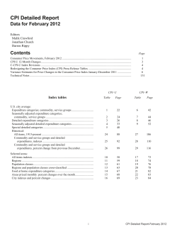 February 2012 (text and tables)
