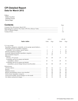 March 2012 (text and tables)