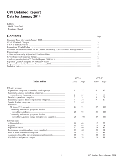 January 2014 (complete text and tables, including 2013 annual averages and second half 2013 semiannual averages)