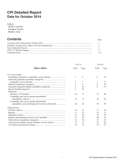 October 2014 (complete text and tables)