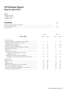 April 2015 (complete text and tables)