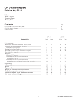 May 2015 (complete text and tables)