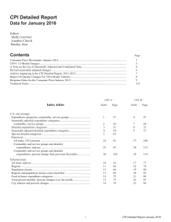 January 2016 (complete text and tables)