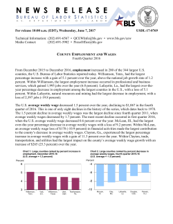 PDF version of County Employment and Wages