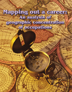 Mapping out a career: An analysis of geographic concentration of occupations