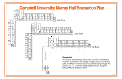 Murray Hall Evacuation Plan