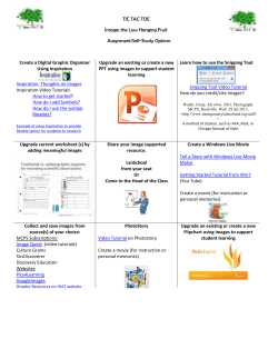 TicTacToe Assignment