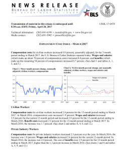 PDF version of Employment Cost Index