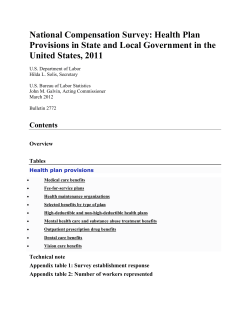PDF of Entire 2011 Benefits Bulletin