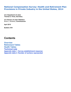 PDF of Entire 2014 Benefits Bulletin