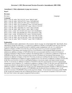 Amendment Half Sheets