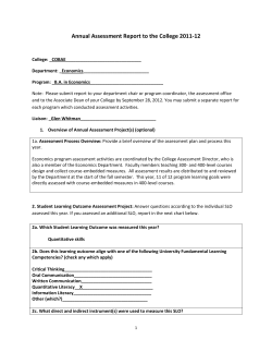 ECON annual_assessment_report_to_the_college_2011-12