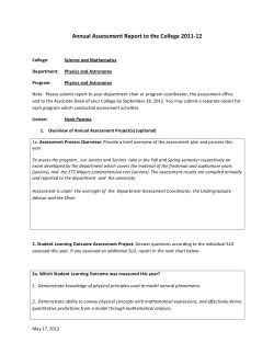 physics and astronomy 11 12 assessment