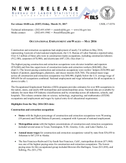 PDF version of Occupational Employment and Wages