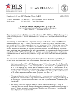 PDF version of Number of Jobs, Labor Market Experience, and Earnings Growth: Results from a National Longitudinal Survey