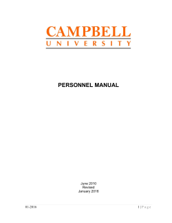 complete Personnel Manual