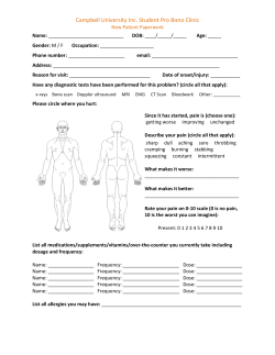 New Patient Forms