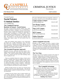 Bachelor of Science Criminal Justice Description and Requirements
