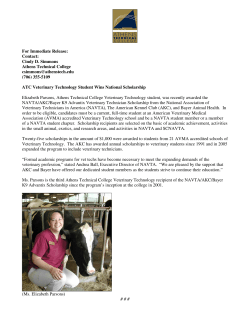 ATC Vet Tech Student Wins National Scholarship