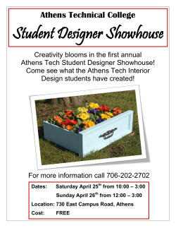 Interior Design Students Hold Tours of Designer Showhouse